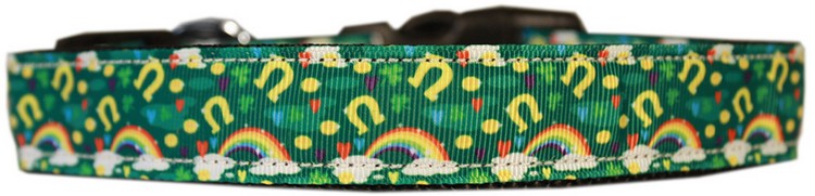 Lucky Puppy Charms Nylon Dog Collar SM